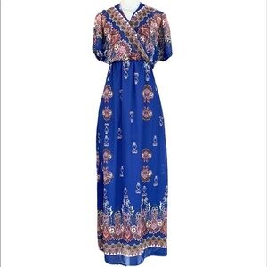 Groovy Long Maxi Dress Size S